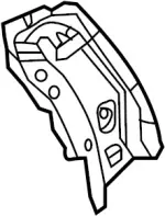 76661F6620 - Body: Reinforcement for Infiniti Image