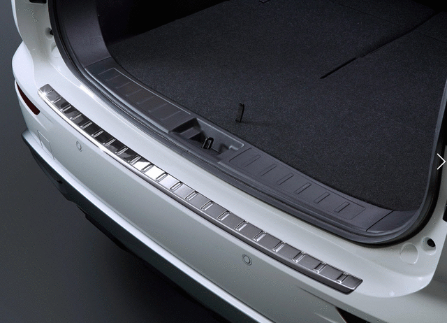 MZ315141 - Exterior: Rear Bumper Protector, Chrome for Mitsubishi: Outlander, Outlander PHEV Image