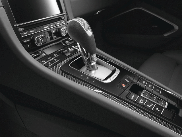 97042699001 - Interior: Pdk Selector Lever In Alcantara for Porsche: 911, Boxster, Cayman, Panamera Image