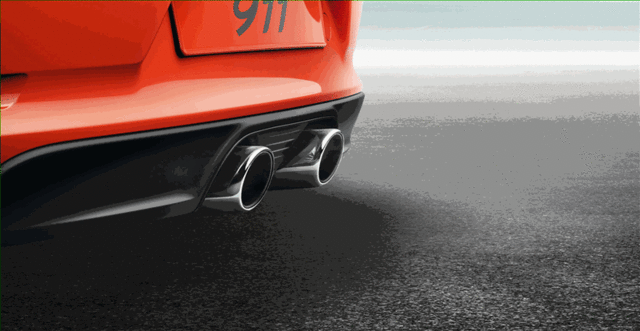 99104420024 - Exterior: Tailpipes Of The Sports Exhaust System for Porsche: 911 Image