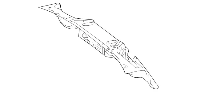 2536501800 - Roof: Roof Frame for Mercedes-Benz: GLC300, GLC43 AMG, GLC63 AMG Image image