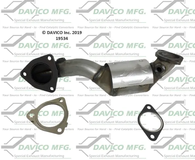 19534 - Exhaust: Direct Fit Catalytic Converter for DAVICO CONVERTERS Image