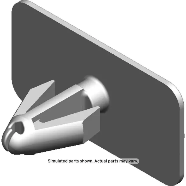 10352800 - Body: Rocker Molding Retainer Clip for Chevrolet: Impala Image