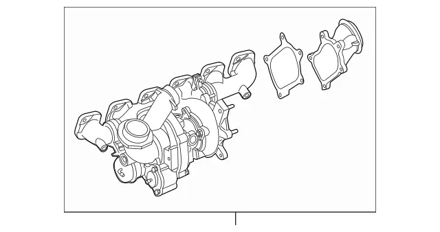 1580900380 - : Exhaust Gas Turbocharger for Mercedes-Benz Image
