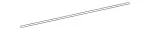 2166902780 - Covering and Lining: Trim Bar for Mercedes-Benz: CL550, CL600, CL63 AMG, CL65 AMG Image