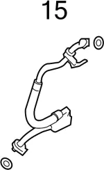 92477N823A - : A/C Line O-Ring for INFINITI: Q50, Q60 Image