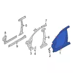 AE8Z54211A11A - Body: Aperture Panel for Ford: Fiesta Image