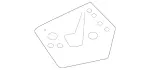 2157200148 - Front Doors: Cap for Mercedes-Benz Image
