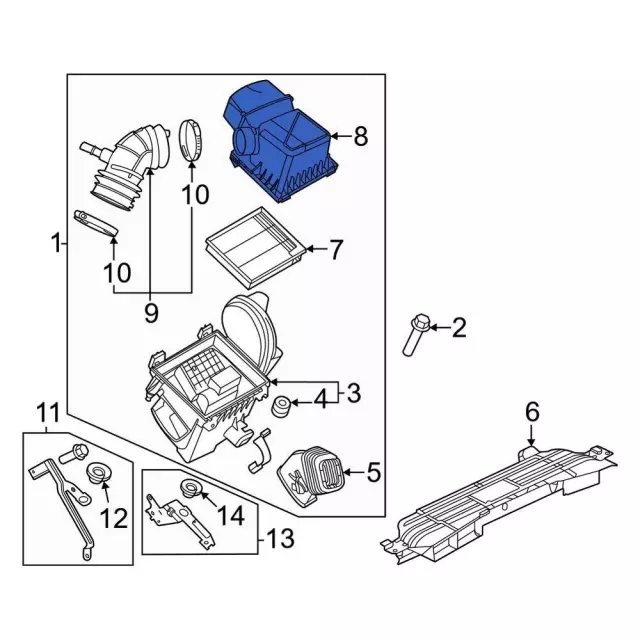 NZ6Z9G784A - : Top Cover for Ford Image