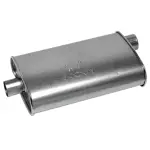 17874 - : SoundFX Universal Universal Exhaust Muffler 2" Inlet (ID) 2" Outlet (ID) for Walker Exhaust Image