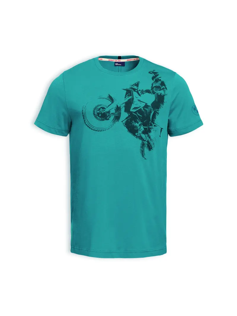 76615B3E3F2 - : Mens Jump T-shirt for BMW-Motorrad Image