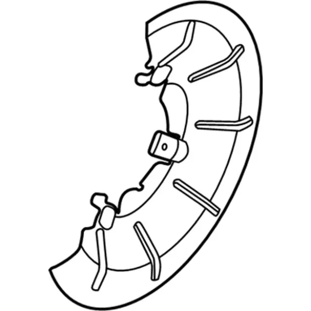 Splash Shield - Ford (KK3Z-2C028-E)