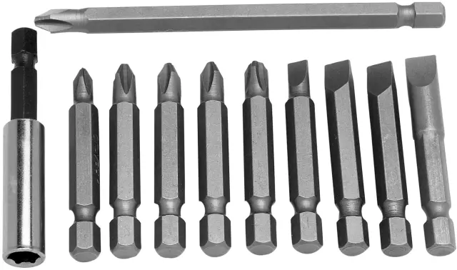 1414 - : 2" CR-V Bit Sizes: PH1, 3x PH2, PH3, 3/16 and 1/4". 4" CR-V Bit Size: PH2. for Performance Tool Image