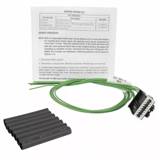 KU2Z14S411FB - : Wire Assembly for Ford Image