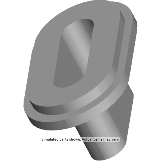 15035237 - Body: Air Inlet Grille Seal for Chevrolet: Express 1500, Express 2500, Express 3500, P30 | GMC: Savana 1500, Savana 2500, Savana 3500 Image