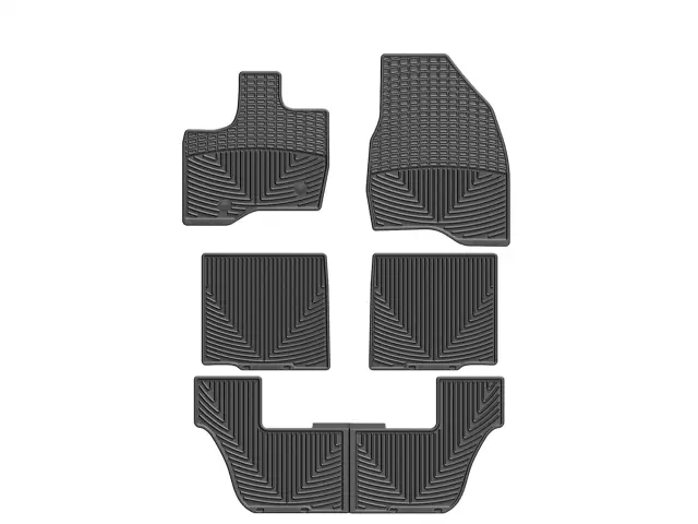 W230W231W232 - : Black All Weather Floor Mats for WeatherTech Image