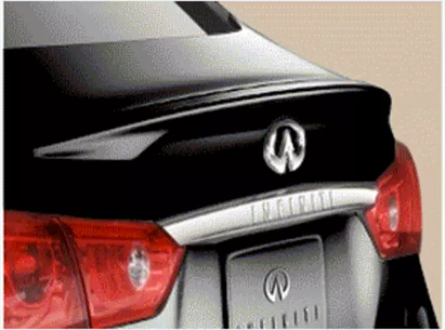 999J1J3KH3 - Exterior: Rear Spoiler - KH3 - Black Obsidian for INFINITI: Q50 Image