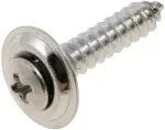 45585 - : Trim Screw - Chrome Sems Head - 10-16 X 1 In. for Dorman Image