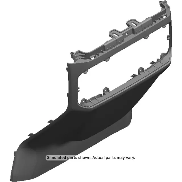 85118316 - Body: Rear Trim for Chevrolet: Silverado 1500, Silverado 2500 HD, Silverado 3500 HD | GMC: Sierra 1500, Sierra 1500 Limited, Sierra 2500 HD, Sierra 3500 HD Image
