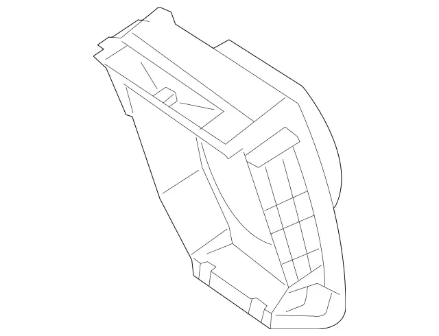 20346001959051 - Steering: Lower Column Cover for Mercedes-Benz Image