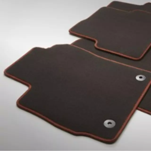 Front and Rear Carpeted Floor Mats in Black - ACDelco (19301575)