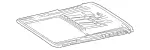 2107800629 - Sliding Roof: Frame for Mercedes-Benz Image