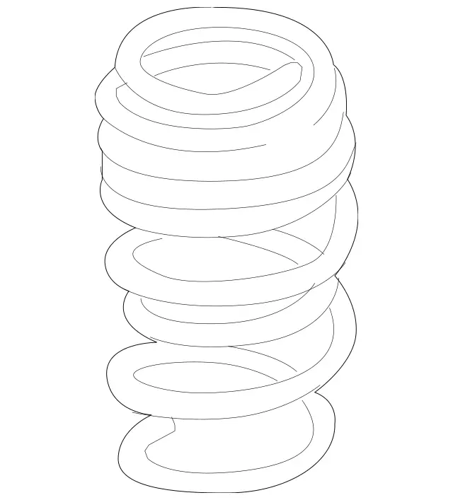 2423210204 - : Helical Spring for Mercedes-Benz: B Electric Drive, B250e, GLA250 Image