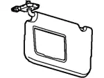 8A5Z5404104AB - Body: Sun-visor for Lincoln: MKS Image