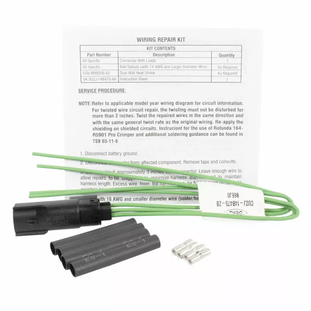 CU2Z14S411ZB - : Wire Assembly for Ford Image