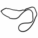 7T4Z7F396A - Engine: Trans Pan Gasket for Ford: Edge, Explorer, Flex, Taurus | Lincoln: MKS, MKT, MKX, MKZ | Mercury: Sable Image