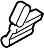 119111CA0B - HVAC: Compressor Bracket for INFINITI: FX50, M56, Q70, Q70L, QX70 Image