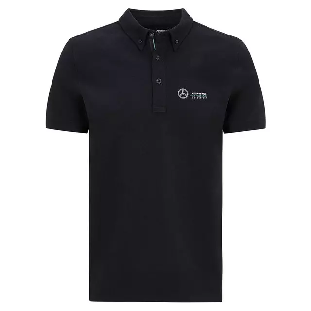 152406401 - : Mer Motorsport Mercedes Classic Polo Bla for Mercedes-Benz Image