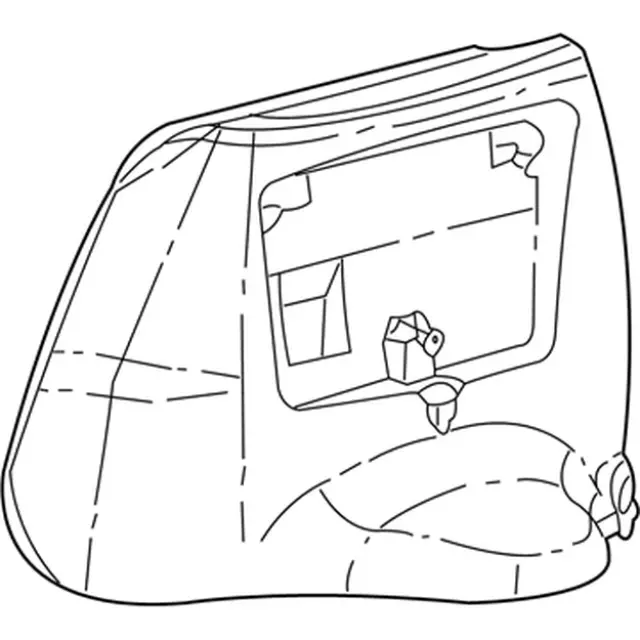 F7UZ1510312AAA - Body: Motor Cover for Ford: E-150 Econoline, E-150 Econoline Club Wagon, E-250 Econoline, E-350 Econoline, E-350 Econoline Club Wagon, E-350 Super Duty, E-450 Econoline Super Duty, Econoline Super Duty Image