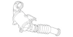 1774906603 - : Exhaust Gas Line, Front for Mercedes-Benz Image