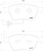 355020441 - : Disc Brake Pad Set for Hella Pagid Image