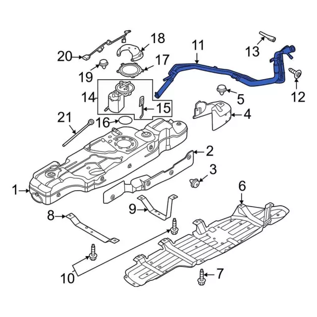 NB3Z9034A - : Fuel Tank Cap for Ford: Bronco Image