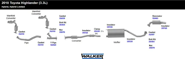 31557 - Gaskets: Exhaust Pipe Flange Gasket for Walker Exhaust Image