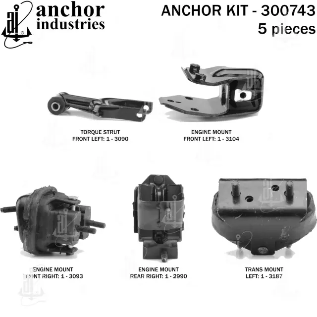 300743 - : Anchor Engine Mount Kit for Anchor Image