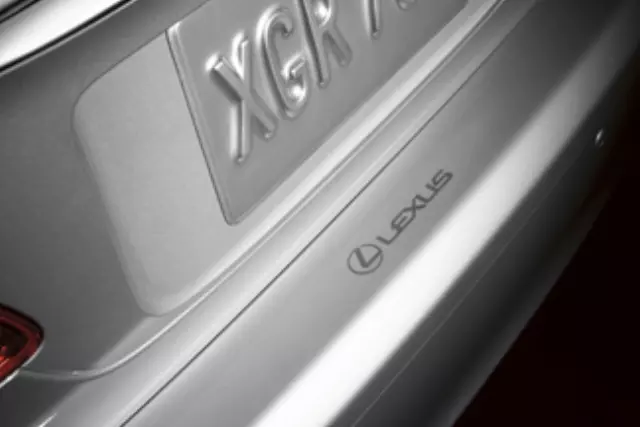 PT74733080 - Exterior: Rear Bumper Applique - Clear for Lexus: ES350 Image