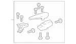 2468200414 - Electrical System: Repair Kit, Holder for Mercedes-Benz: B Electric Drive, B250e Image