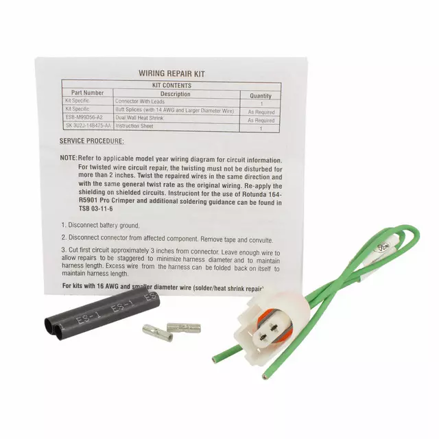 GU2Z14S411ZA - : Wire Assembly for Ford Image