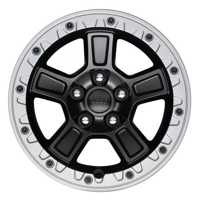 77072585AA - Exterior Accessories: 17-Inch Bead-Lock Wheel for Jeep: Gladiator, Wrangler, Wrangler JK Image