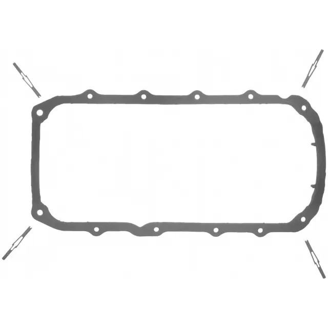 OS34501R - Engines &amp; Components: Engine Oil Pan Gasket Set PermaDry molded rubber, Oil Pan SnapUps Included for FEL-PRO Image