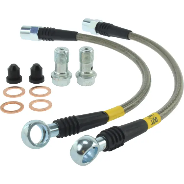 95033502 - Brakes &amp; Brake Parts: StopTech Stainless Steel Brake Line Kit for Stoptech Image