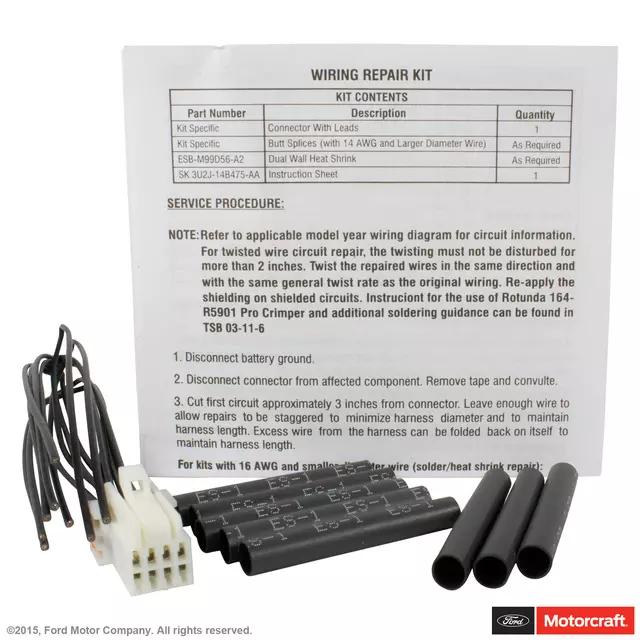 1W3Z14S411AC - : Wire Assembly for Ford Image