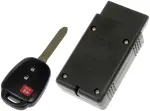 99682 - : Keyless Entry Remote with DIY Programming- 3 Button Blade Stamp H for Dorman Image