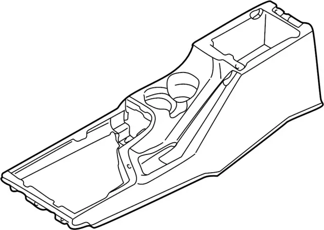 969110W021 - Body: Console Body for INFINITI: QX4 Image