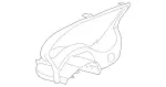 11768062019116 - : Cover Trim for Mercedes-Benz Image