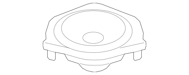 1668202302 - Electrical System: Speaker for Mercedes-Benz: GL350, GL450, GL550, GL63 AMG, GLE300d, GLE350, GLE400, GLE43 AMG, GLE450 AMG, GLE550e, GLE63 AMG, GLE63 AMG S, GLS350d, GLS450, GLS550, GLS63 AMG, ML250, ML350, ML400, ML550, ML63 AMG, SL400, SL450, SL550, SL63 AMG, SL65 AMG Image image