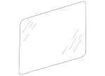 4637350910 - : Door Glass for Mercedes-Benz Image